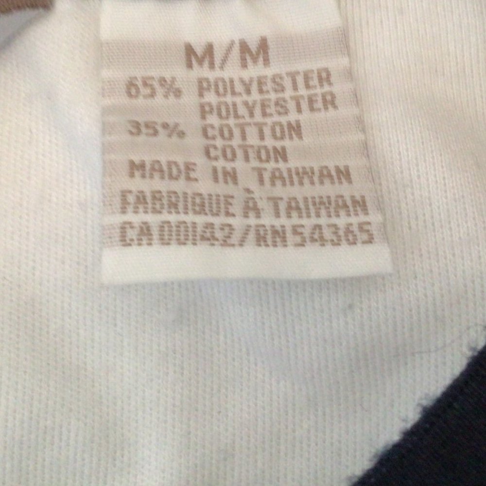 Tan Jay - Teal, white, black and tan horizontal stripe short sleeve top - Picture 5 of 7